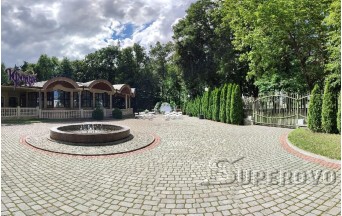 Летняя терраса в Барановичах для выездной торжественной церемонии ресторан Крокус